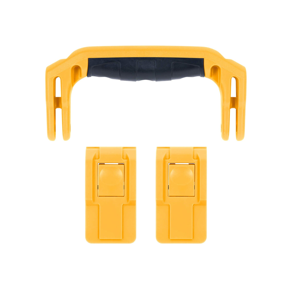Pelican 1485 Air Replacement Handle &amp; Latch Set - Yellow (1 Handle, 2 Latches) -