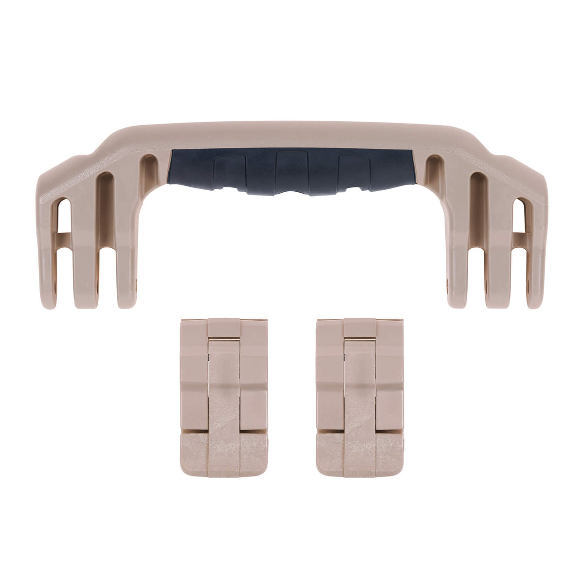 Pelican 1500 Replacement Handle &amp; Latch Set - Desert Tan (1 Handle, 2 Standard Latches) -