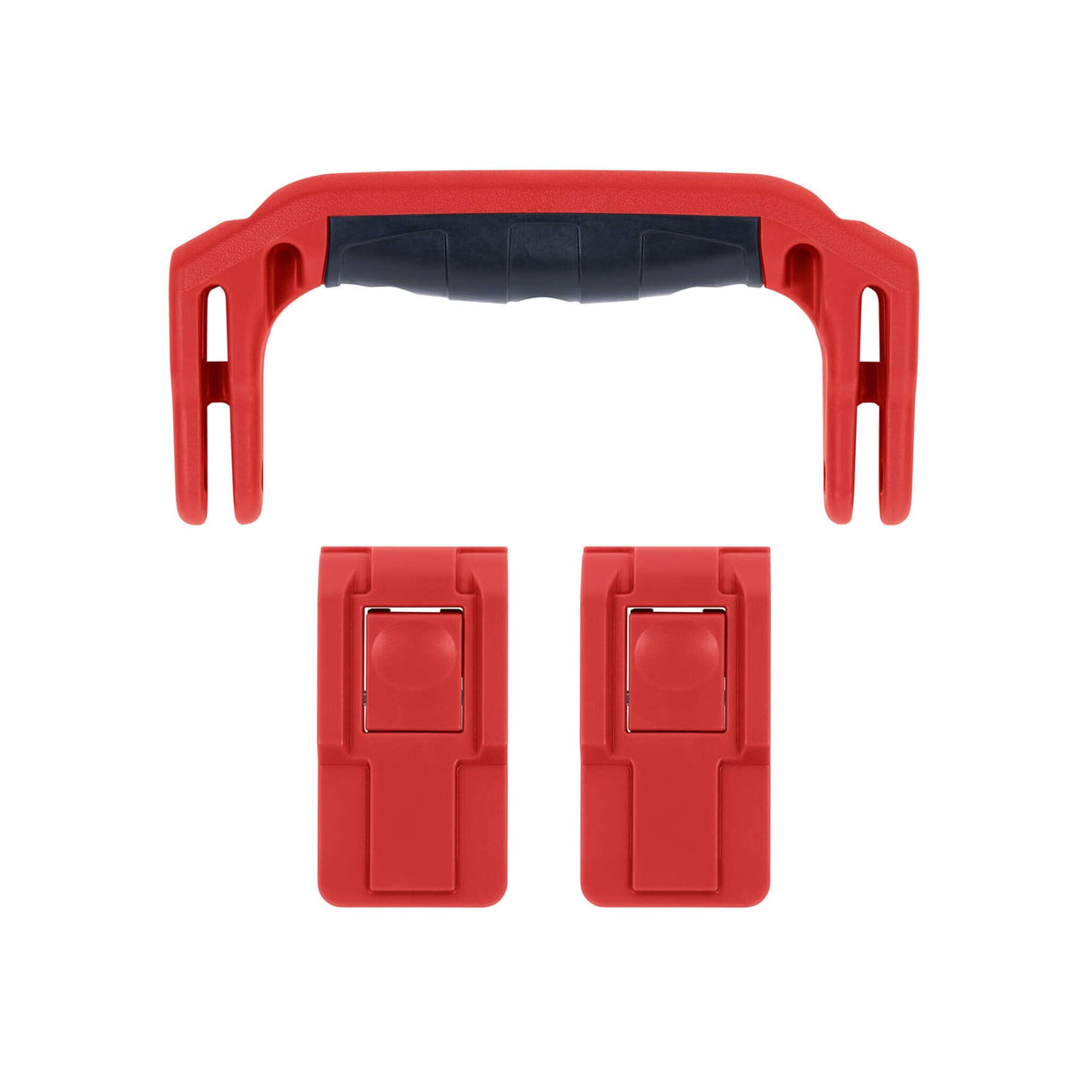 Pelican 1507 Air Replacement Handle &amp; Latch Set - Red (1 Handle, 2 Latches) -