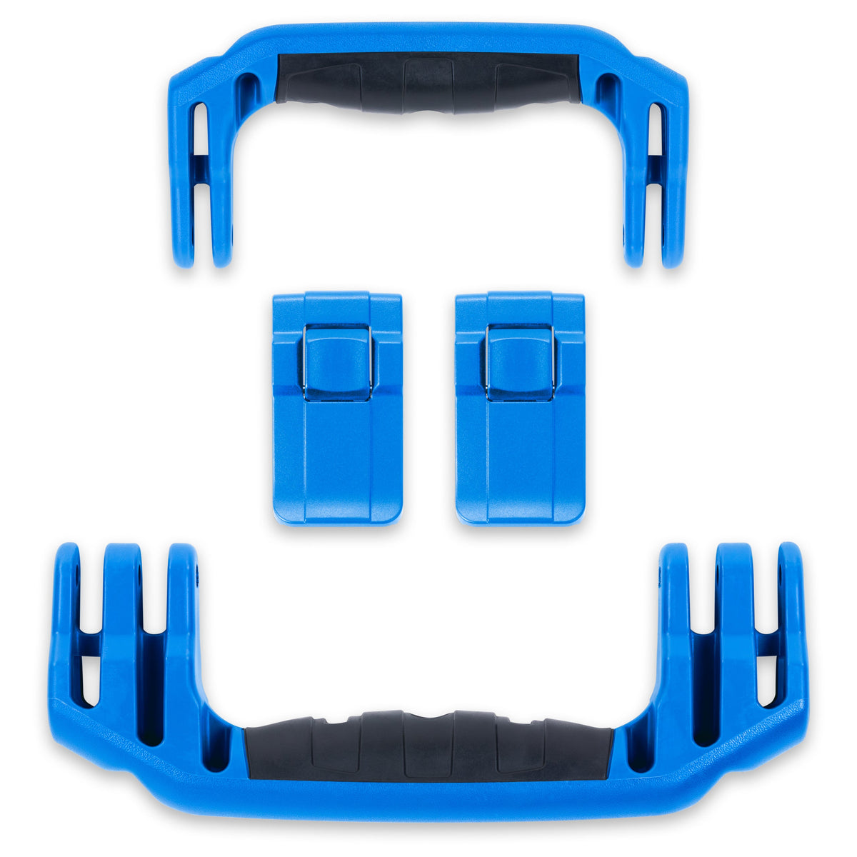 Pelican 1510 Handles &amp; Push-Button Latches Set - Blue