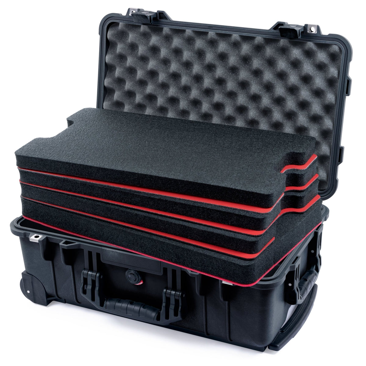Pelican 1510 Case - Black - DIY Tool Foam Kit / Convolute Lid Foam