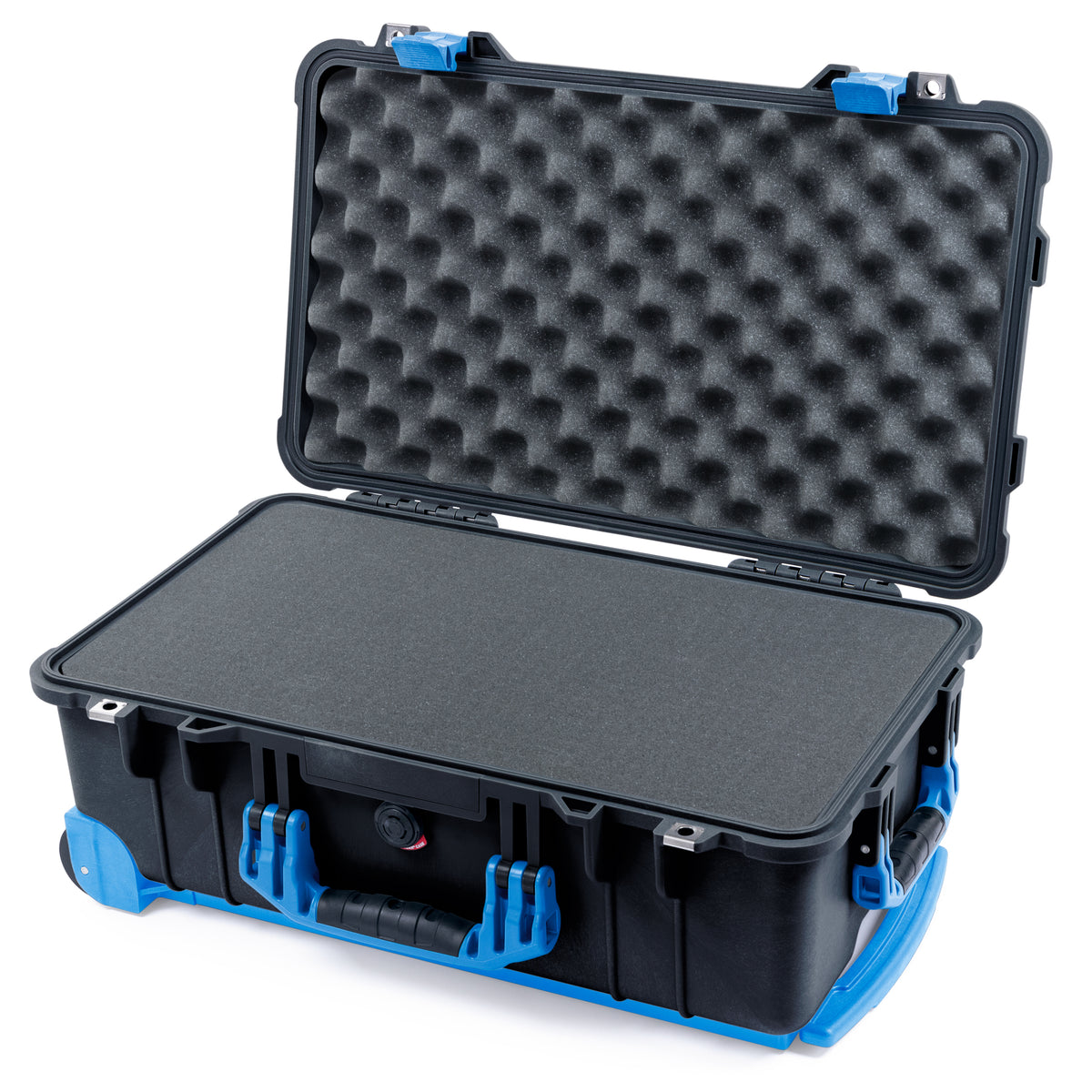 Pelican 1510 Case - Black & Blue Trolley
