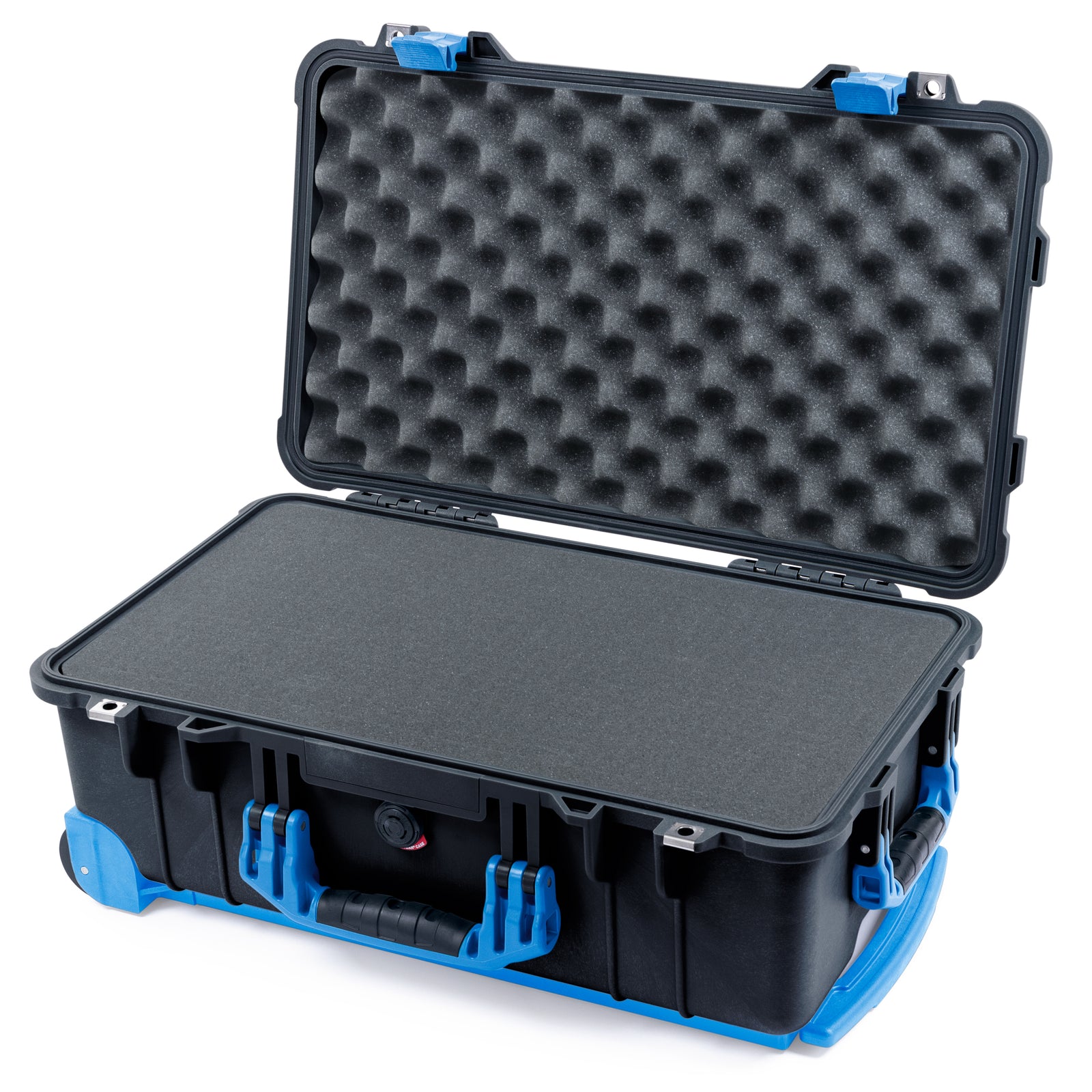 Pelican 1510 Case - Black & Blue Trolley