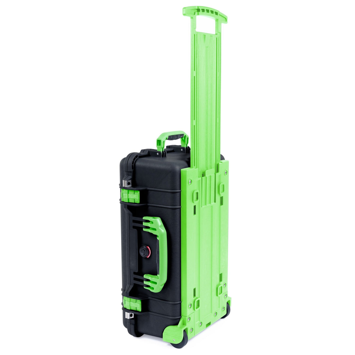 Pelican 1510 Case - Black & Lime Green Trolley - Empty (Case Only)