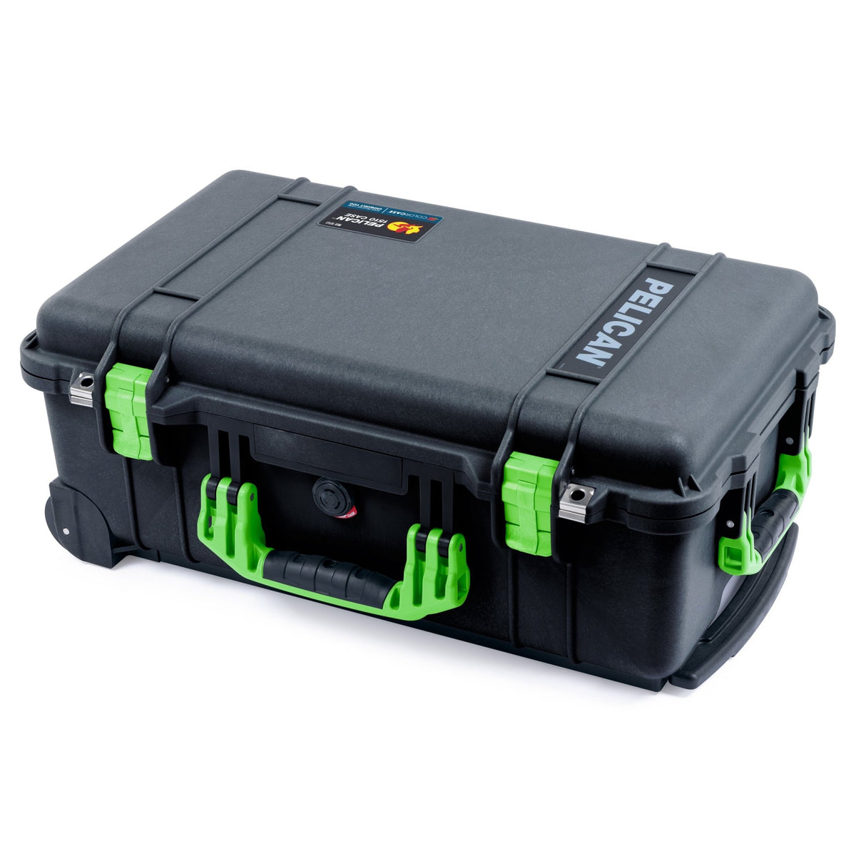 Pelican 1510 Case - Black & Lime Green - Empty (Case Only)