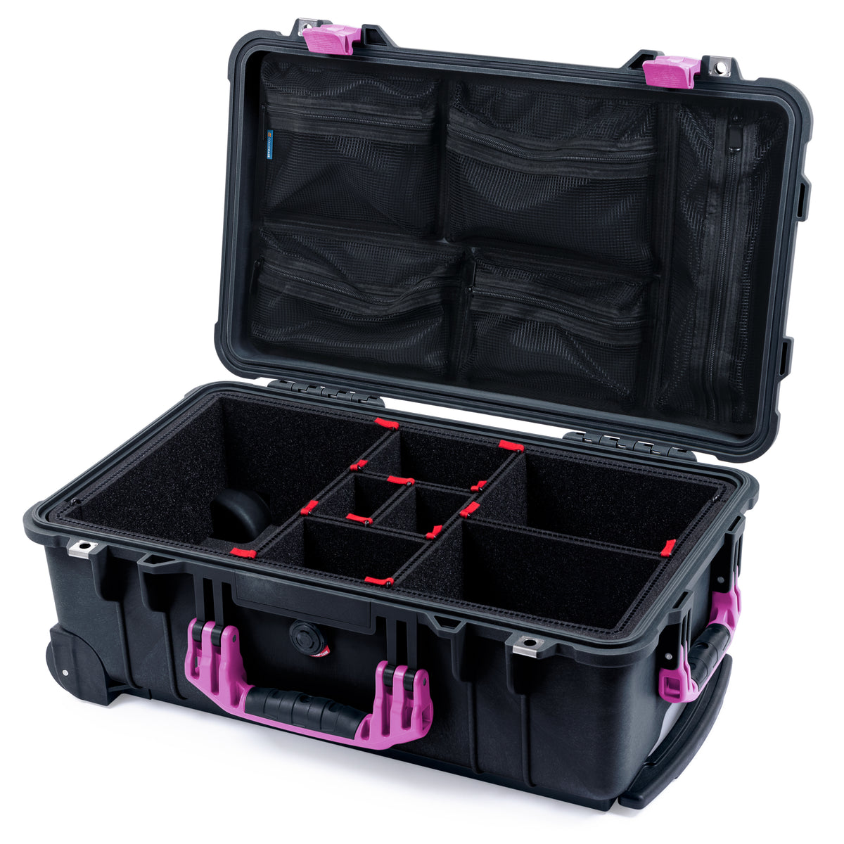 Pelican 1510 Case - Black & Magenta