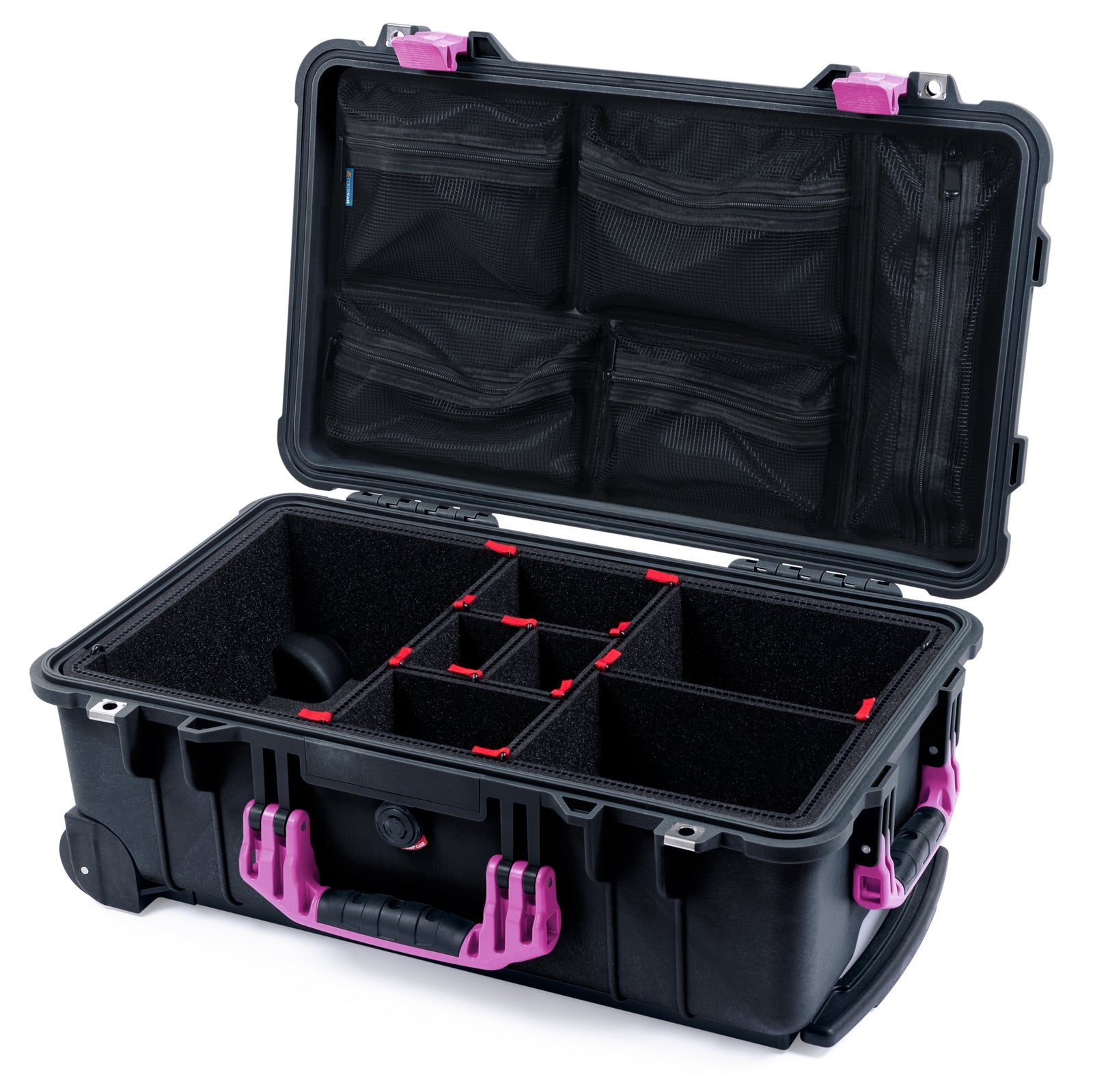 Pelican 1510 Case - Black & Magenta