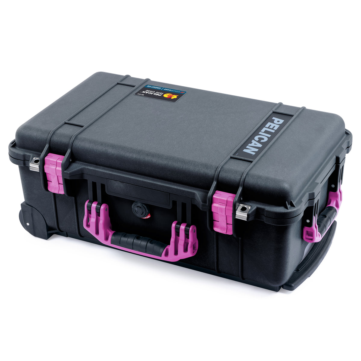 Pelican 1510 Case - Black &amp; Magenta