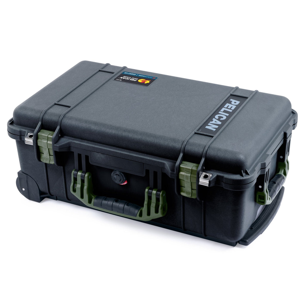 Pelican 1510 Case - Black &amp; OD Green - Empty (Case Only)