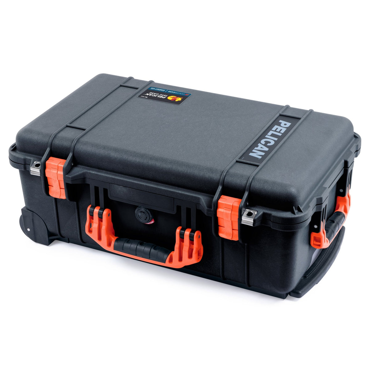 Pelican 1510 Case - Black &amp; Orange - Empty (Case Only)