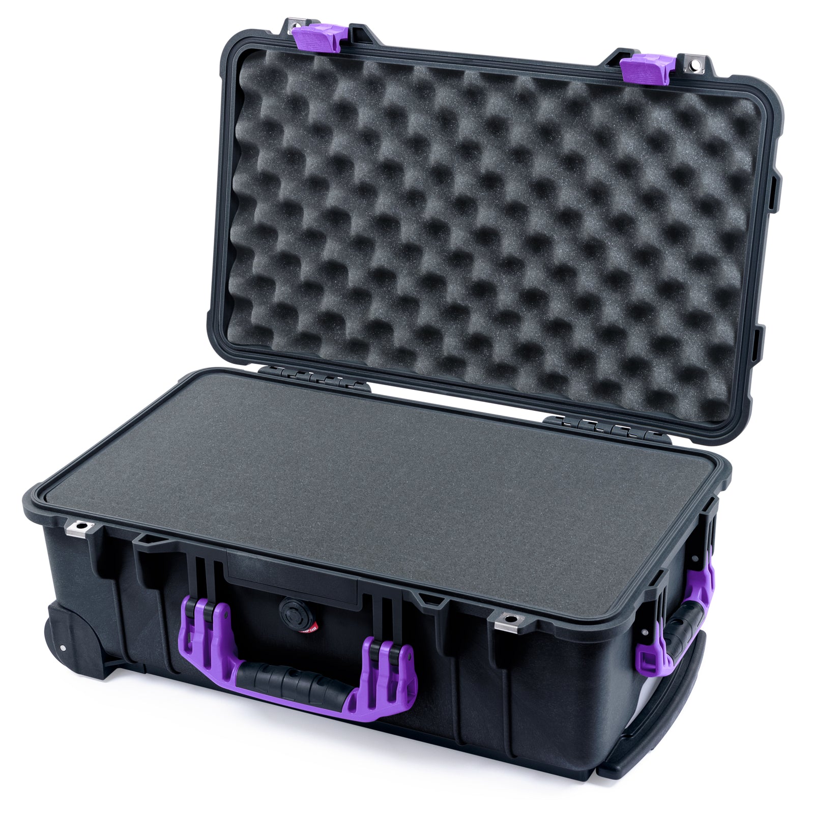 Pelican 1510 Case - Black & Purple