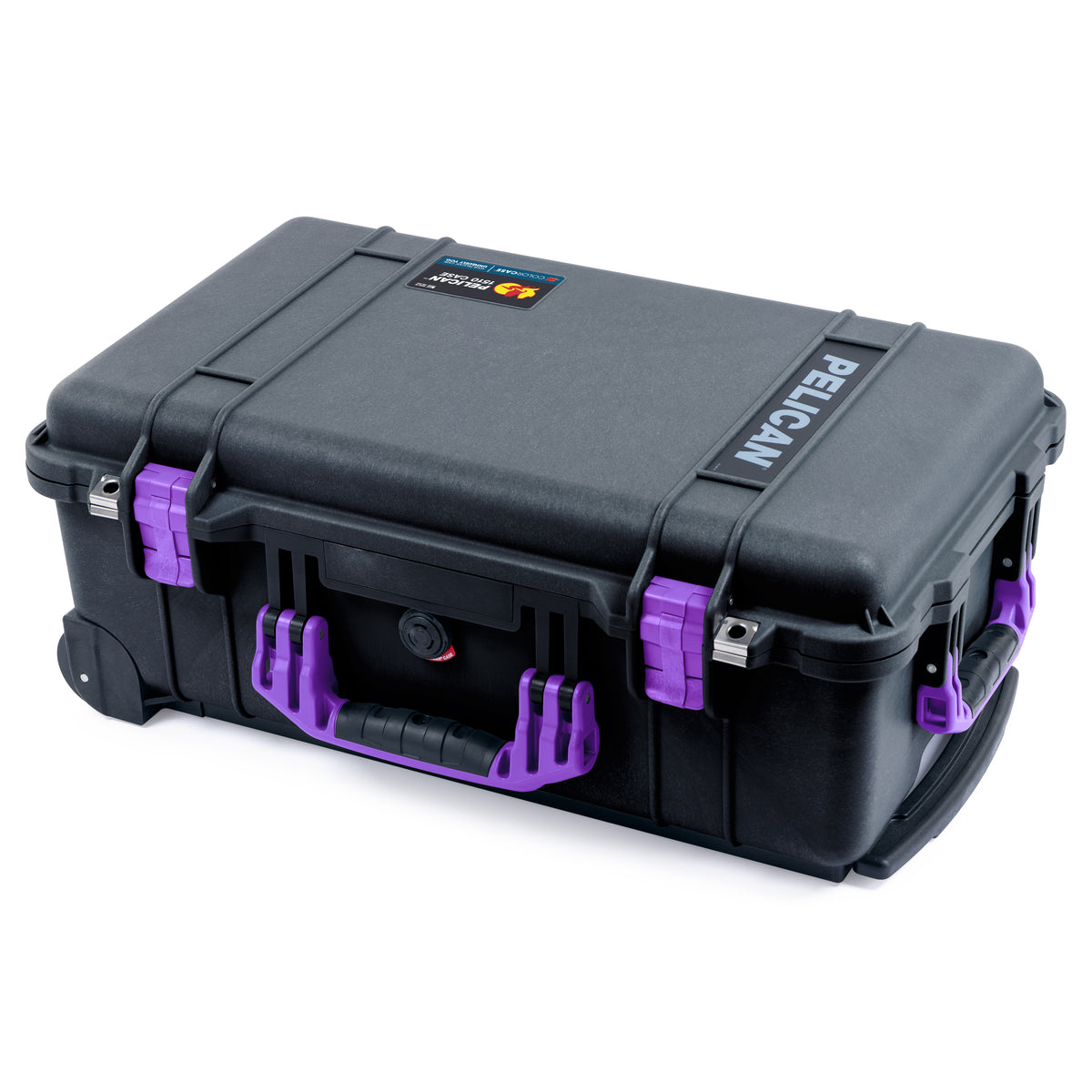 Pelican 1510 Case - Black &amp; Purple