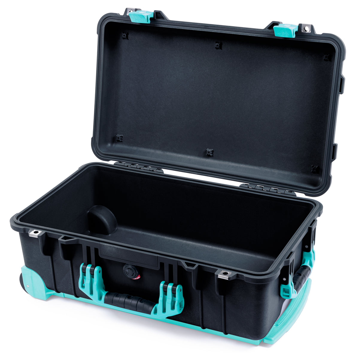 Pelican 1510 Case - Black & Teal Trolley