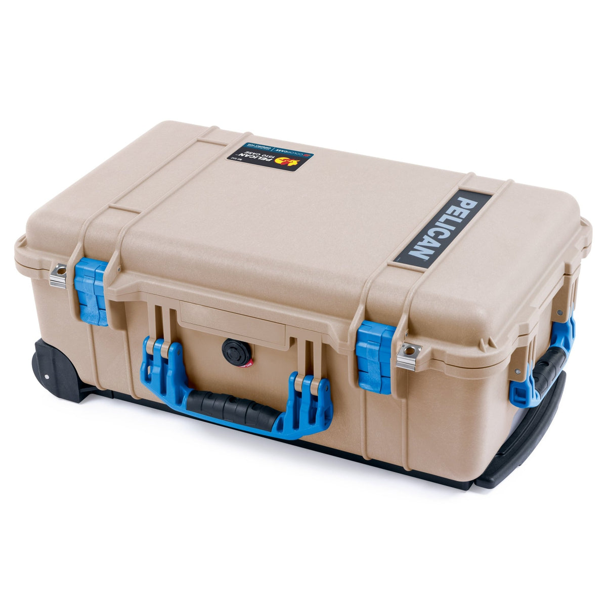 Pelican 1510 Case - Desert Tan &amp; Blue - Empty (Case Only)