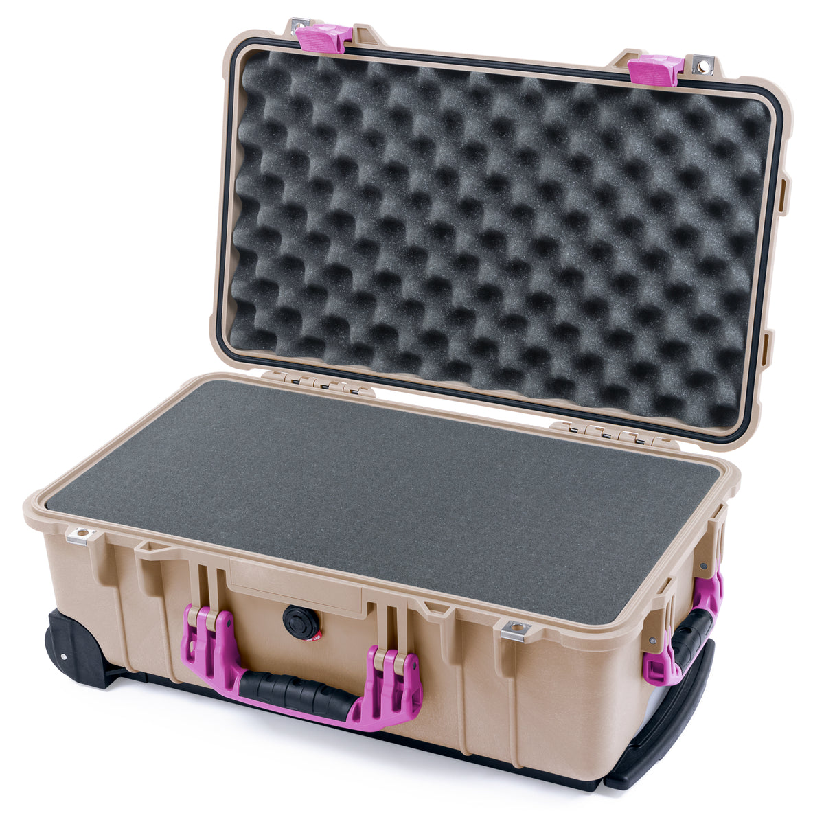 Pelican 1510 Case - Desert Tan & Magenta