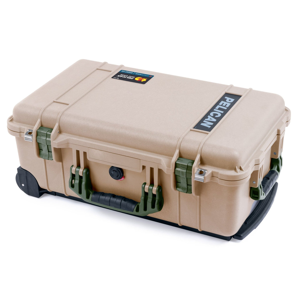 Pelican 1510 Case - Desert Tan &amp; OD Green - Empty (Case Only)