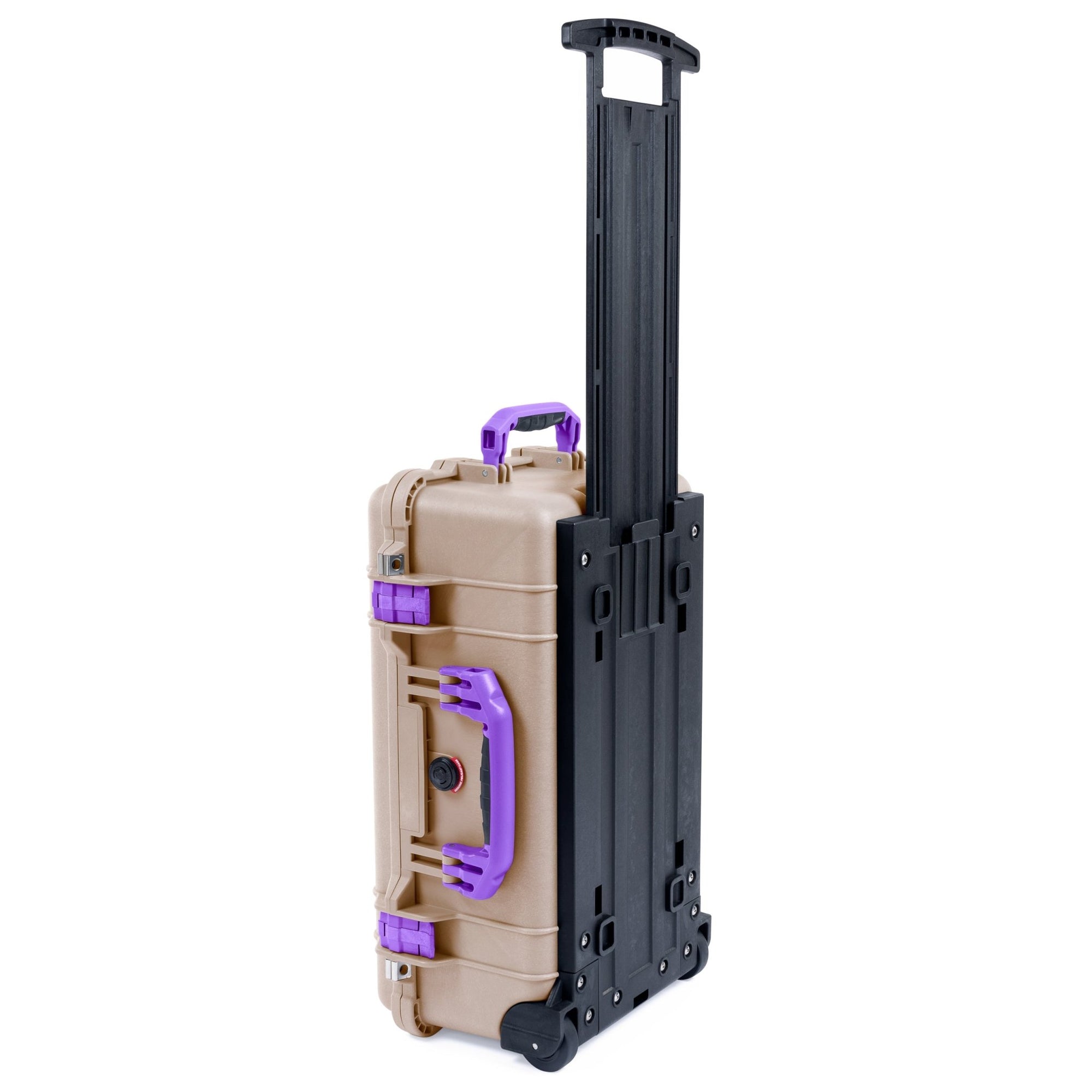 Pelican 1510 Case - Desert Tan & Purple - ColorCase