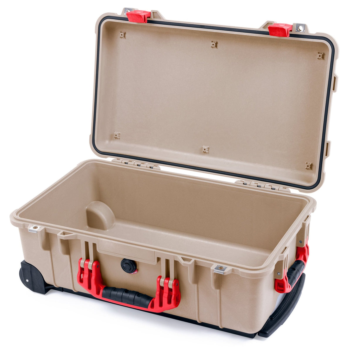 Pelican 1510 Case - Desert Tan &amp; Red - Empty (Case Only)