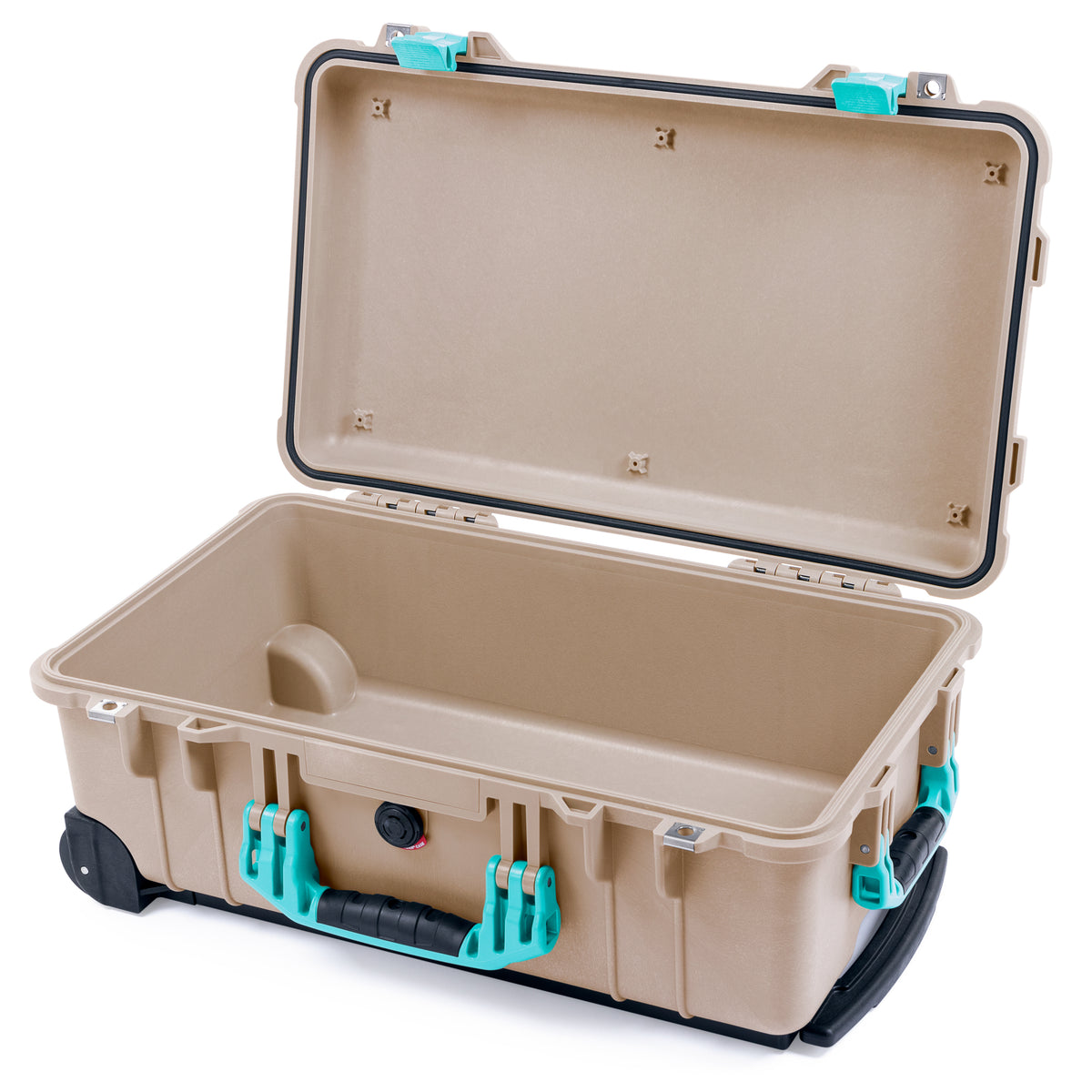 Pelican 1510 Case - Desert Tan & Teal