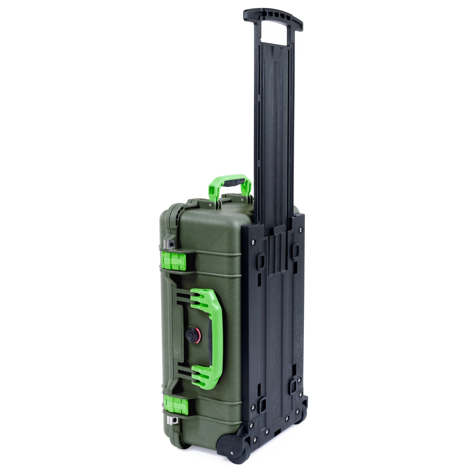 Pelican 1510 Case - OD Green & Lime Green - Empty (Case Only)