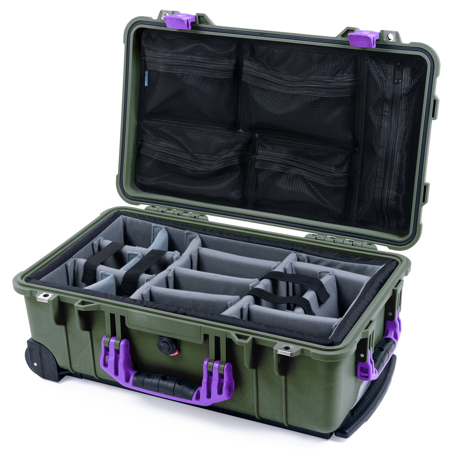 Pelican 1510 Case - OD Green & Purple