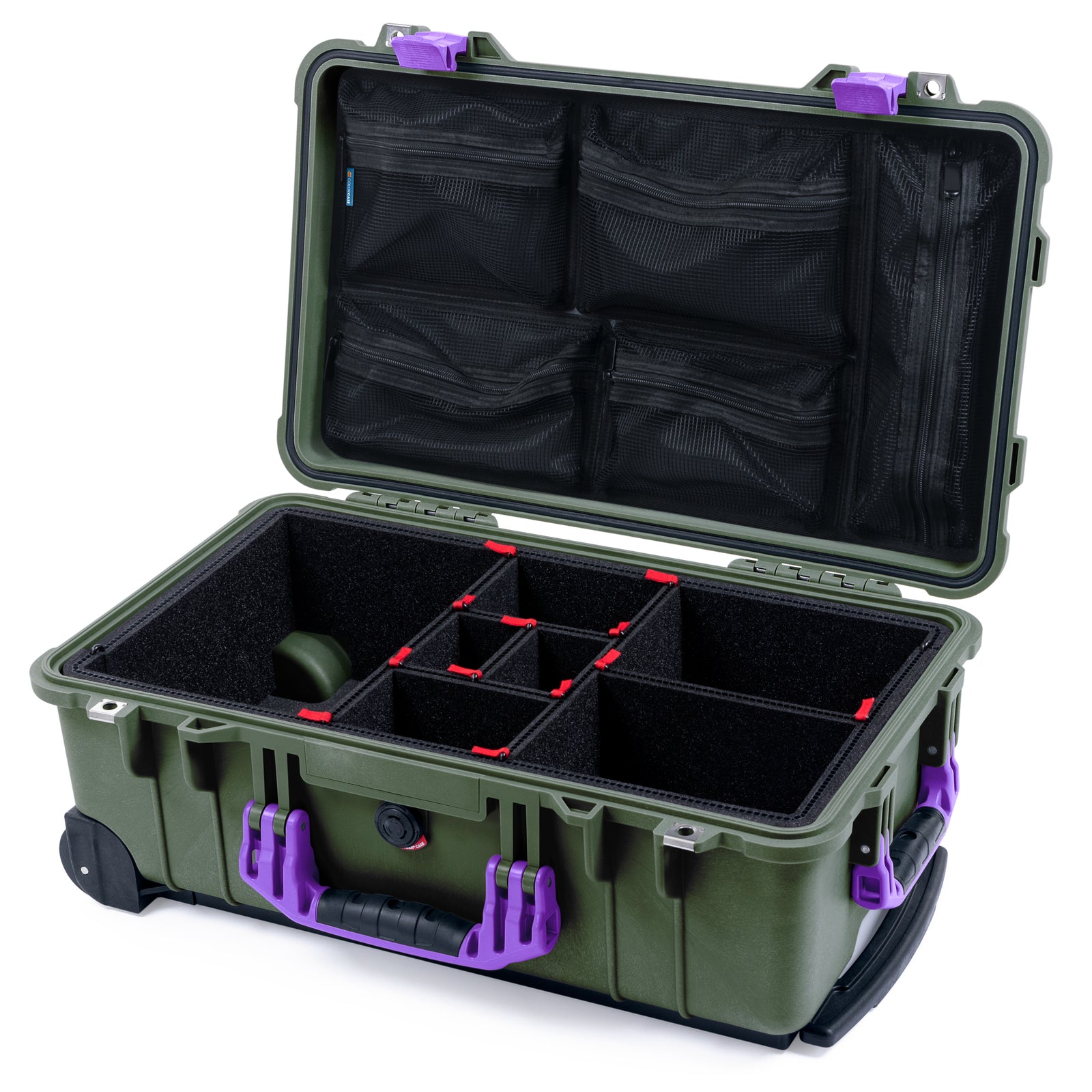 Pelican 1510 Case - OD Green & Purple