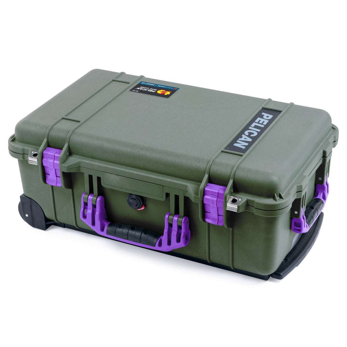 Pelican 1510 Case - OD Green &amp; Purple