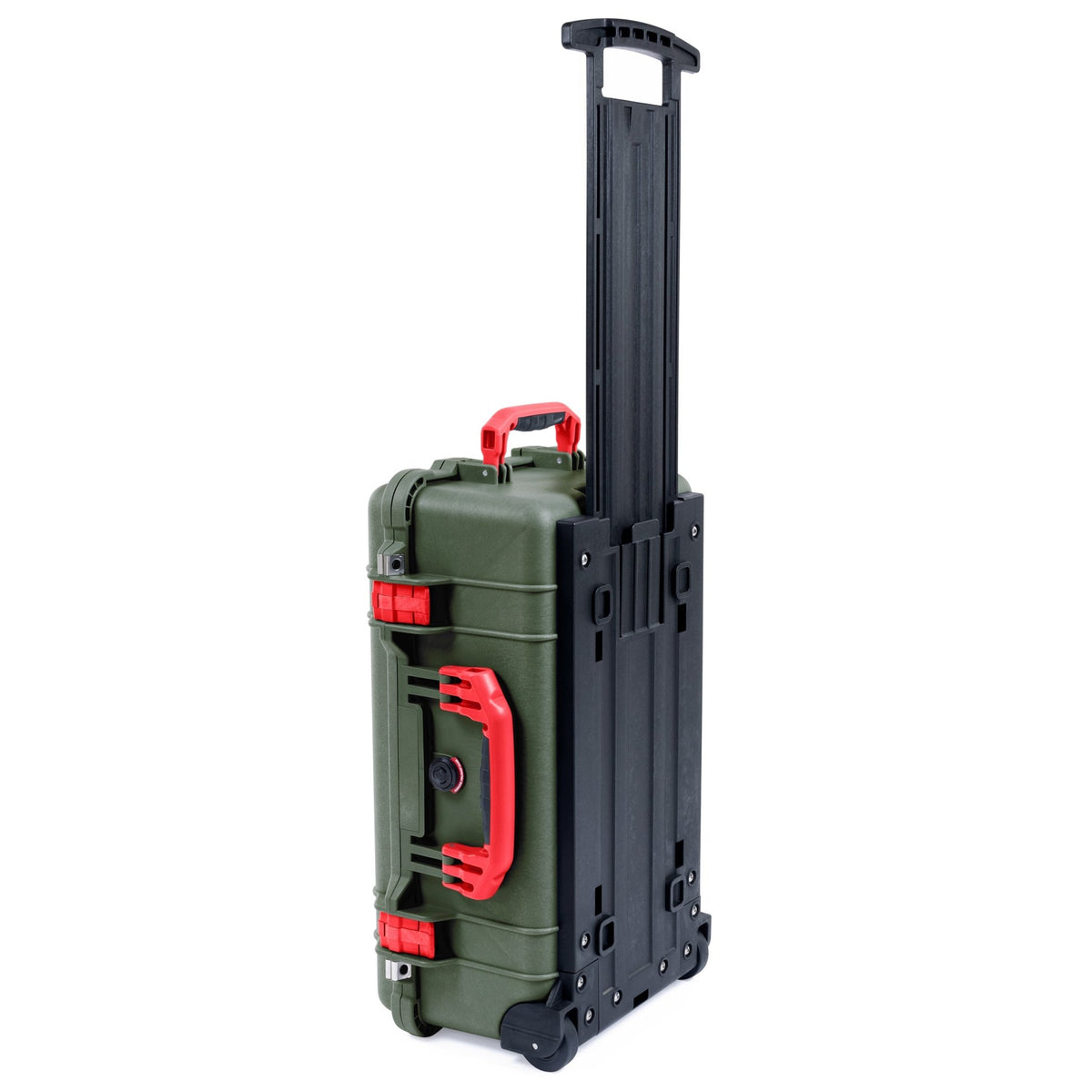Pelican 1510 Case - OD Green &amp; Red - Empty (Case Only)
