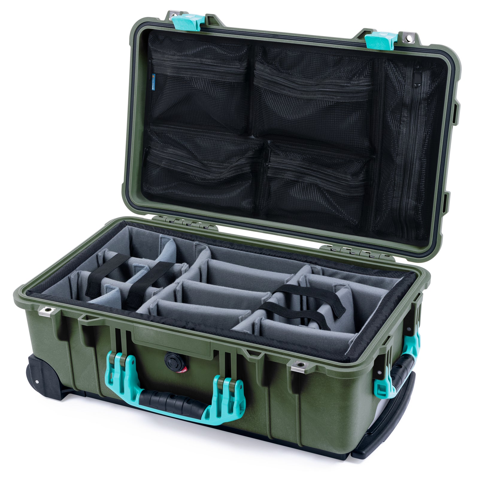 Pelican 1510 Case - OD Green & Teal