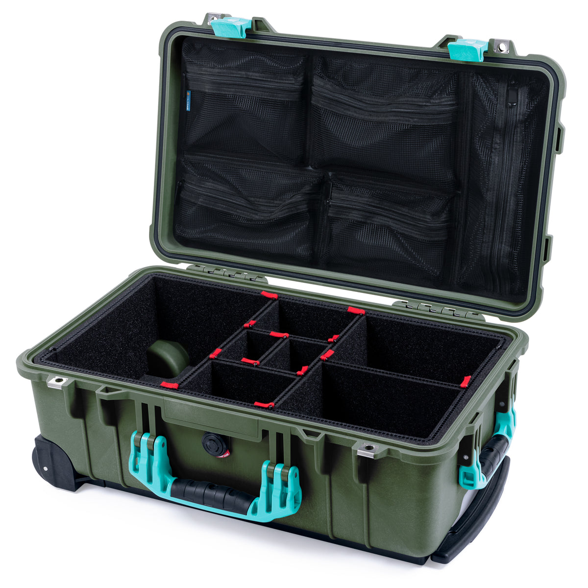 Pelican 1510 Case - OD Green & Teal