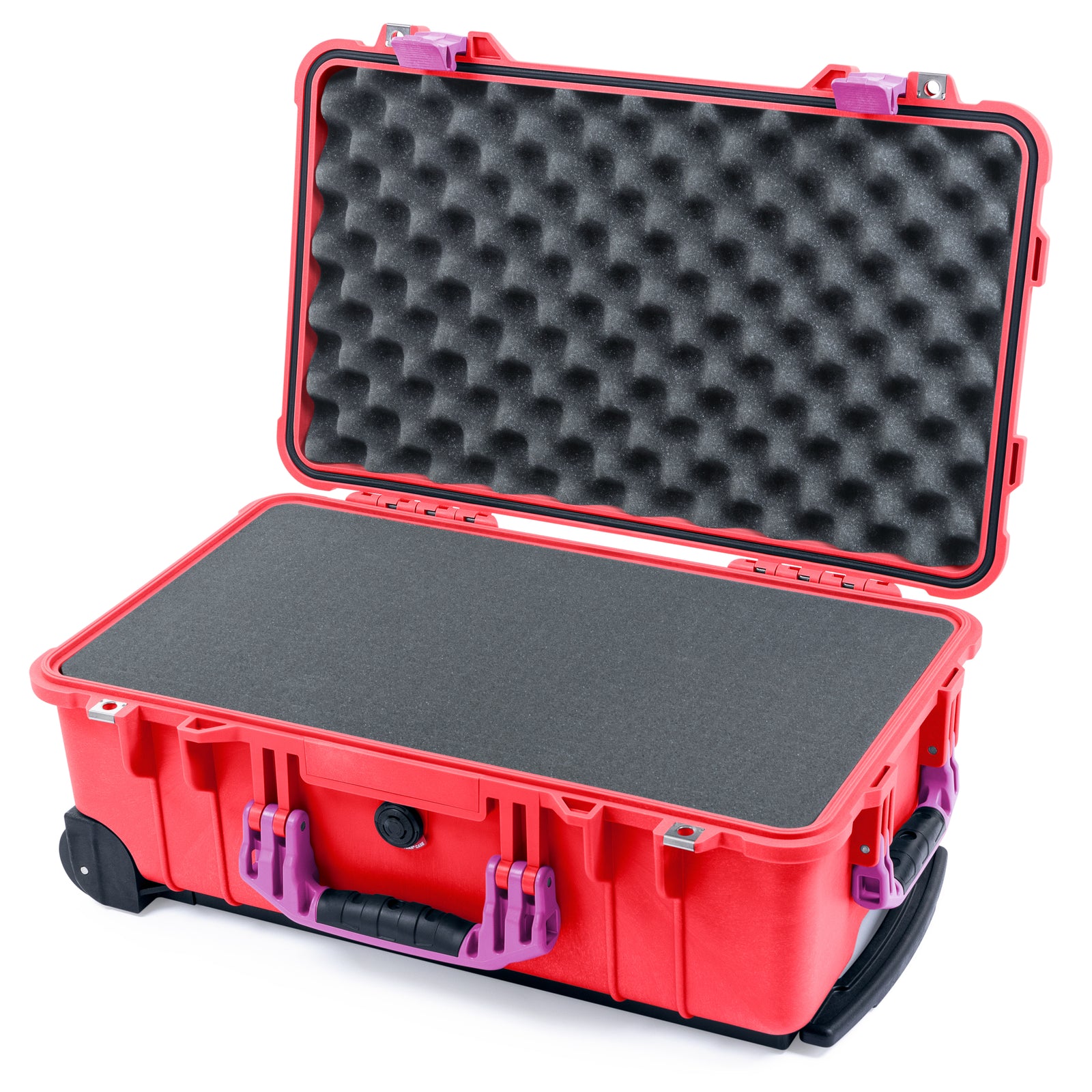 Pelican 1510 Case - Red & Magenta