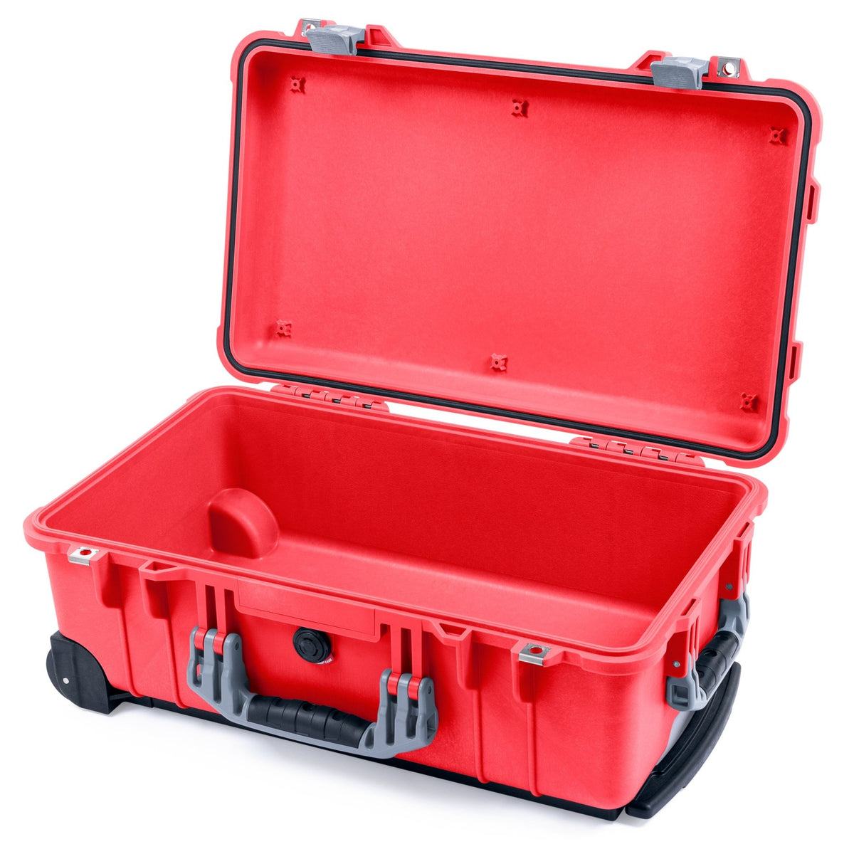 Pelican 1510 Case - Red &amp; Silver - Empty (Case Only)