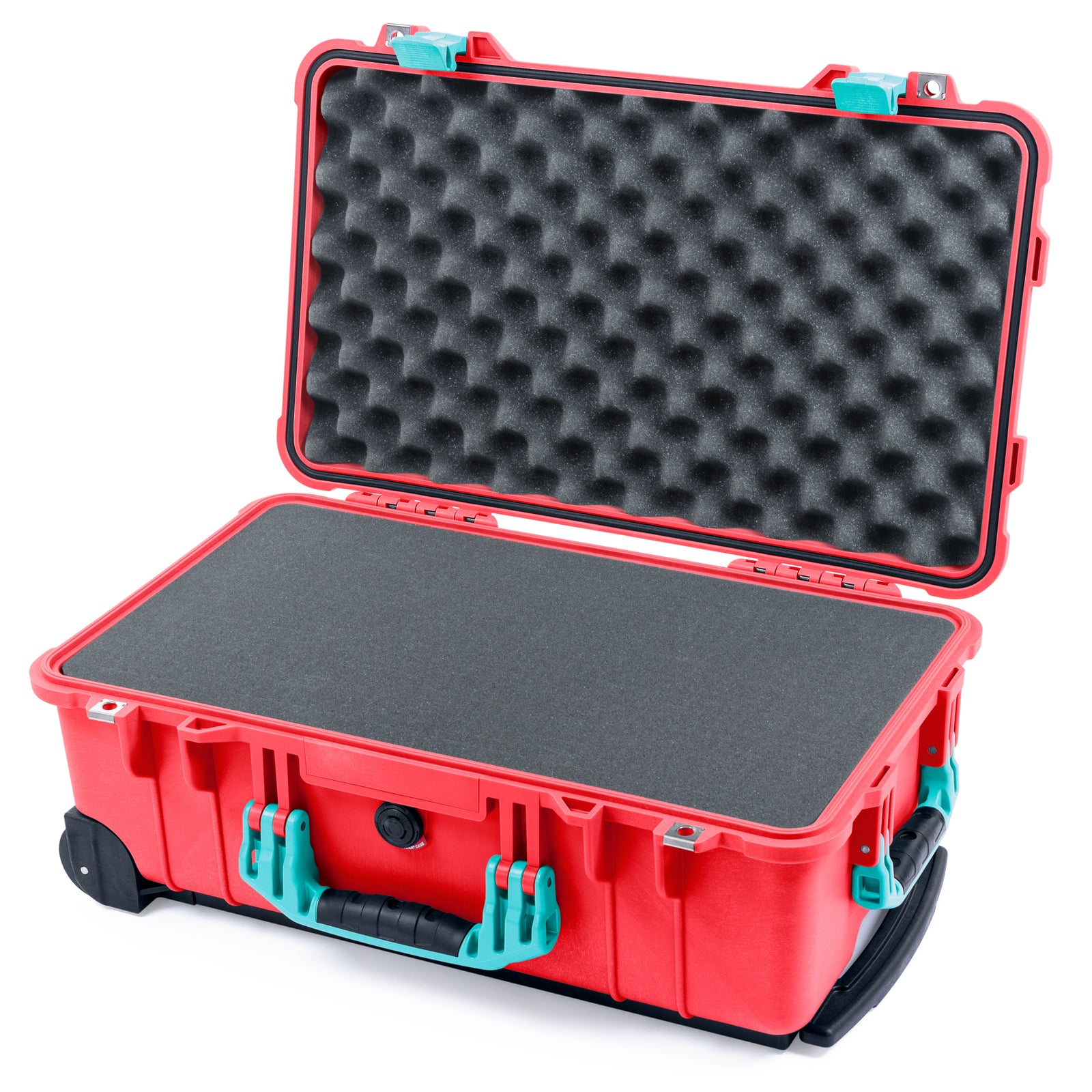 Pelican 1510 Case - Red & Teal