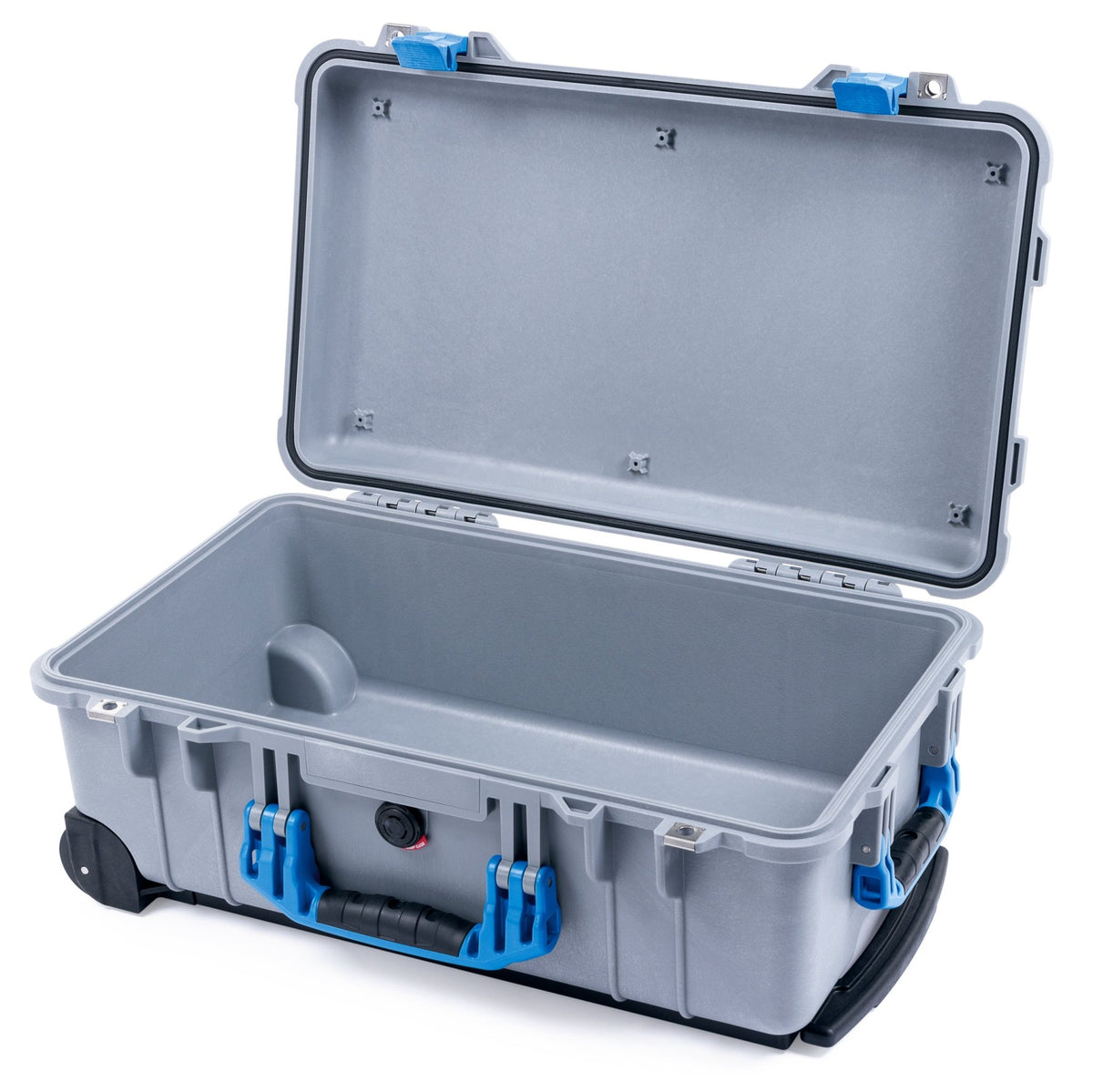 Pelican 1510 Case - Silver &amp; Blue - Empty (Case Only)