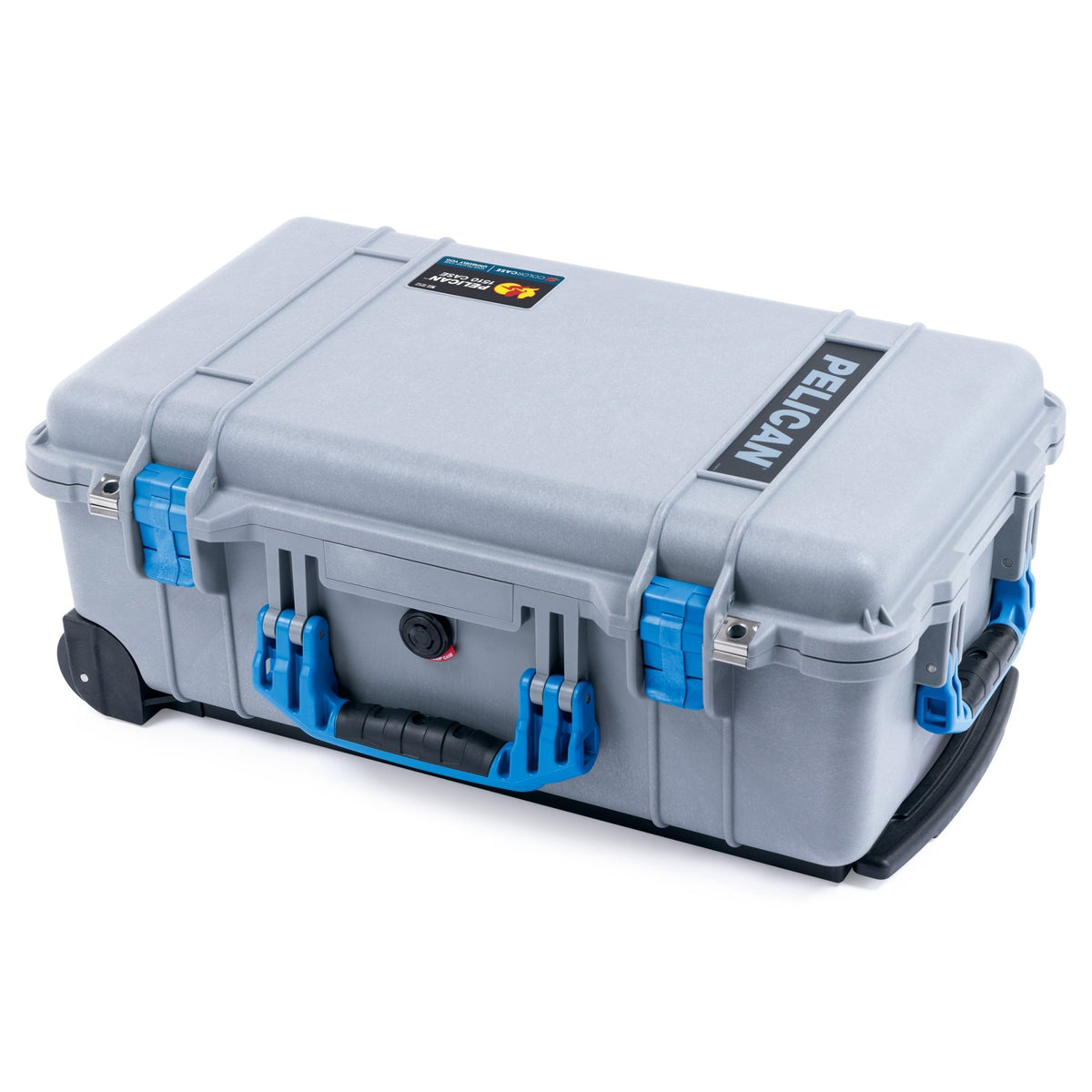 Pelican 1510 Case - Silver &amp; Blue - Empty (Case Only)
