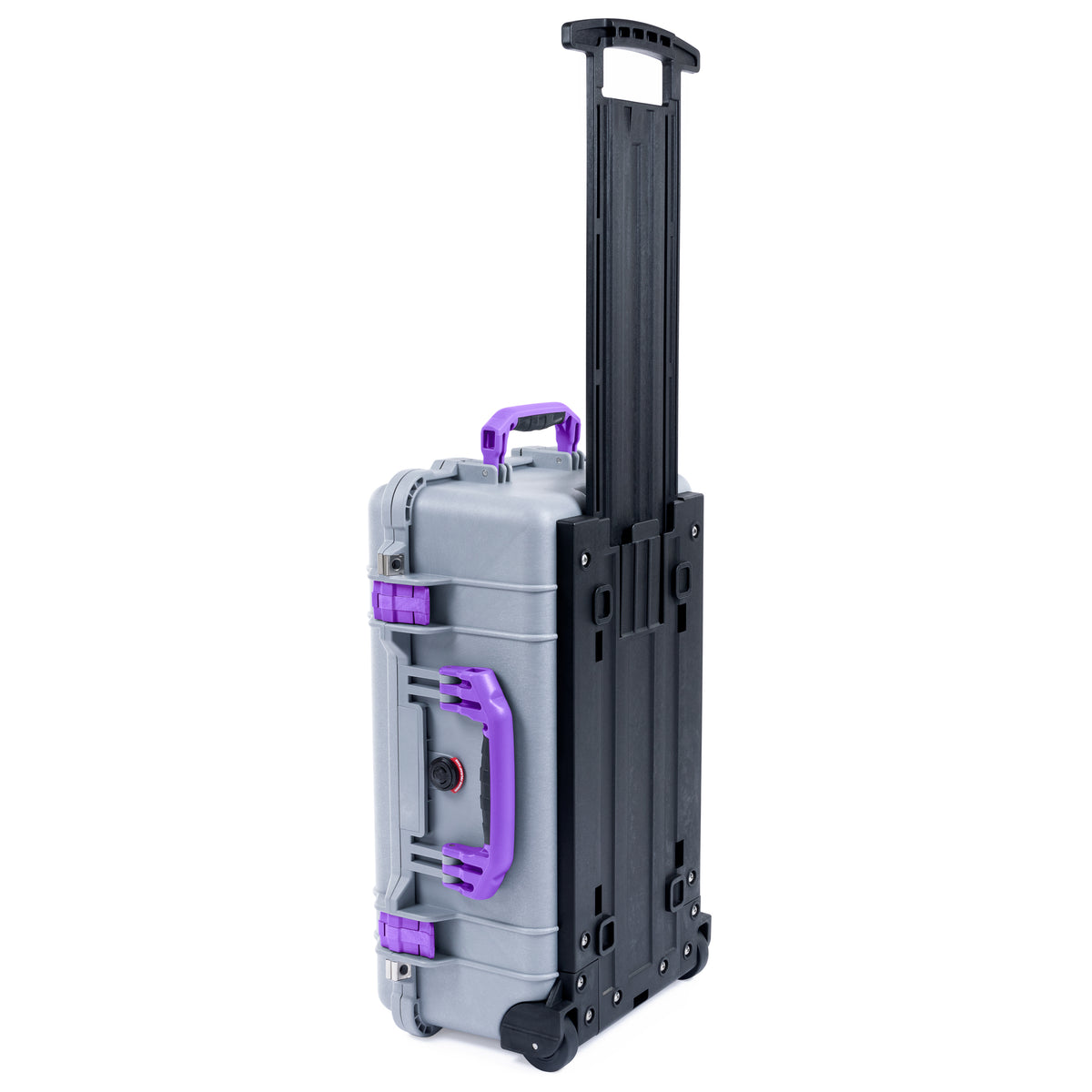 Pelican 1510 Case - Silver & Purple