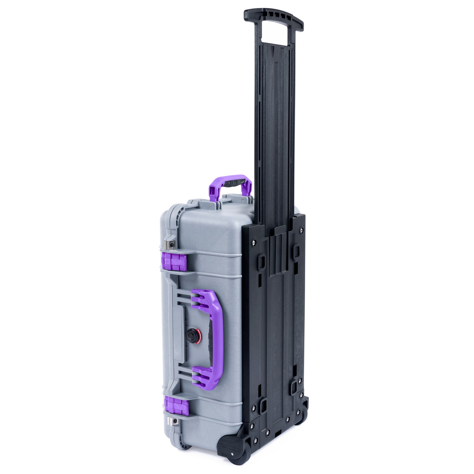 Pelican 1510 Case - Silver & Purple