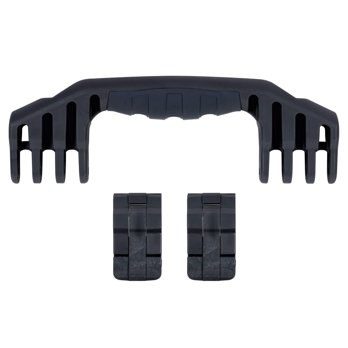 Pelican 1520 Replacement Handle &amp; Latch Set - Black (1 Handle, 2 Standard Latches) -