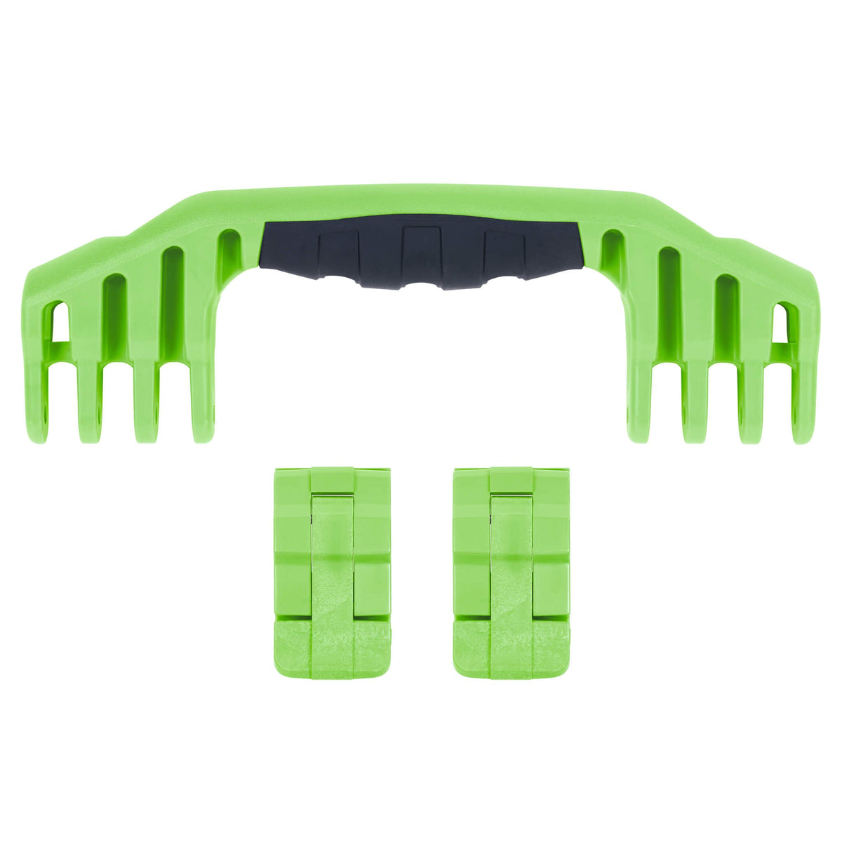Pelican 1520 Replacement Handle &amp; Latch Set - Lime Green (1 Handle, 2 Standard Latches) -