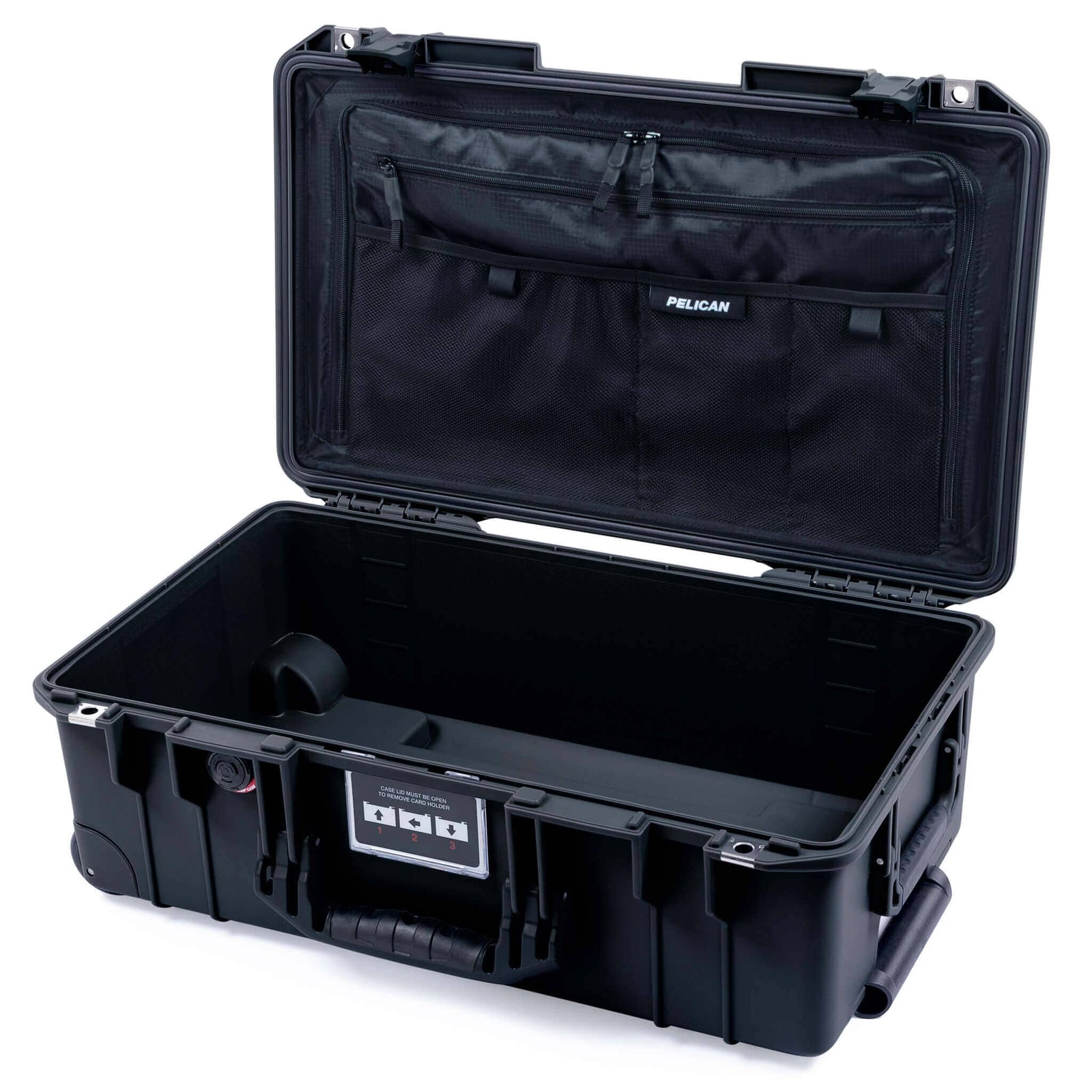 Pelican 1535 Air Carry-on Case - Black - TRVL Lid Organizer Only