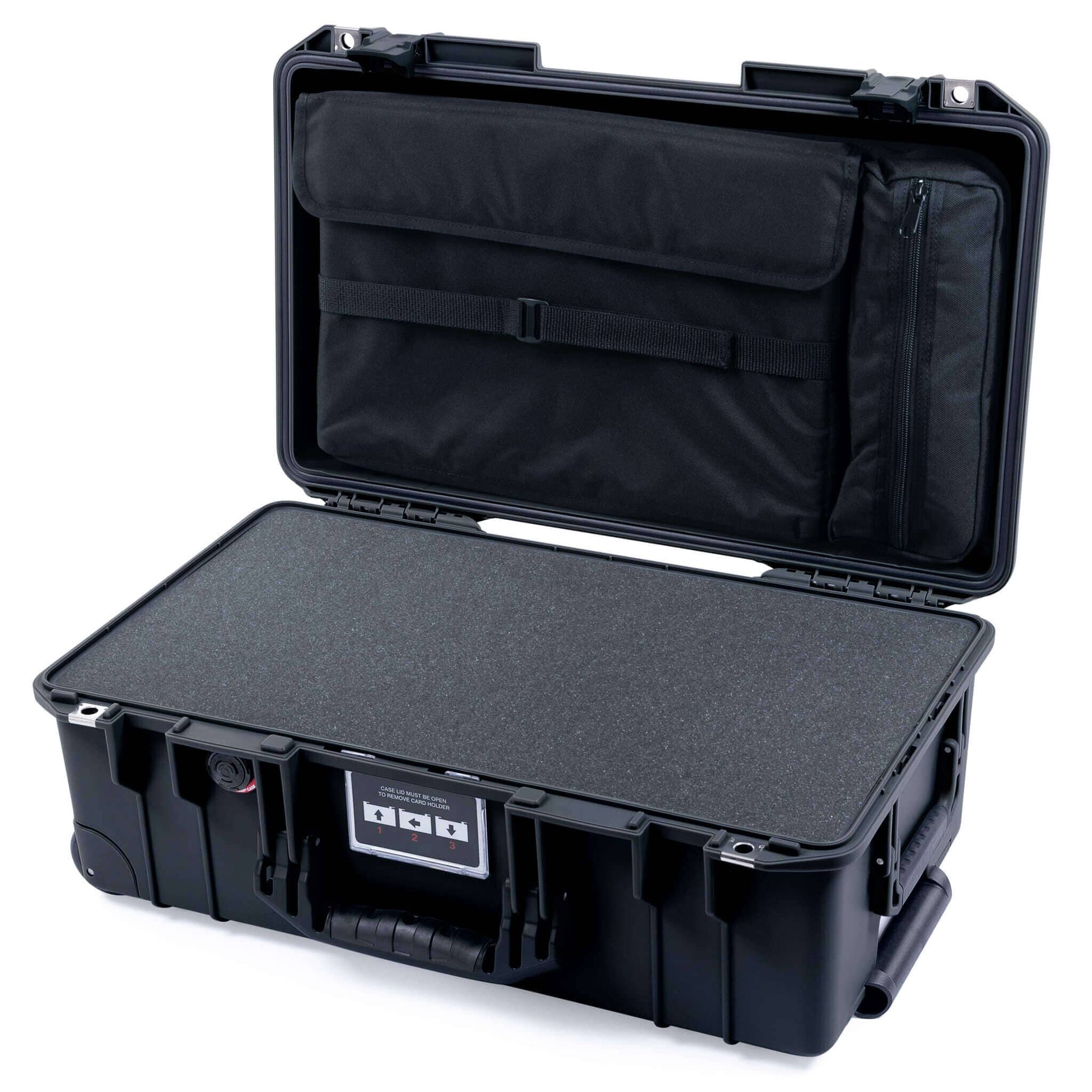 Black Pelican 1535 Air Case - Push-Button Latches - ColorCase