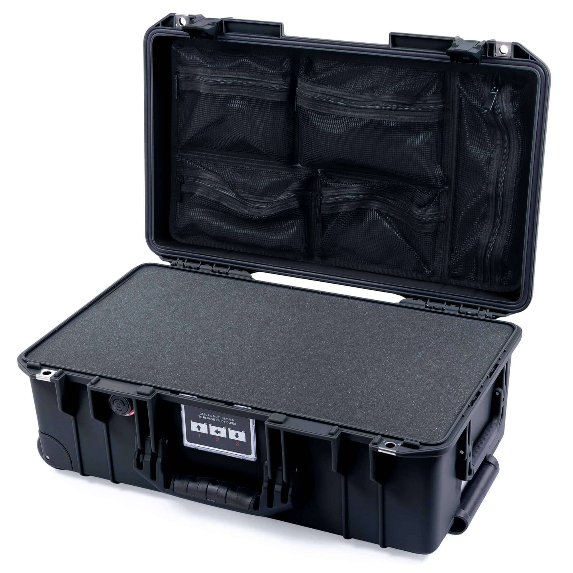 Black Pelican 1535 Air Case - Push-Button Latches - ColorCase