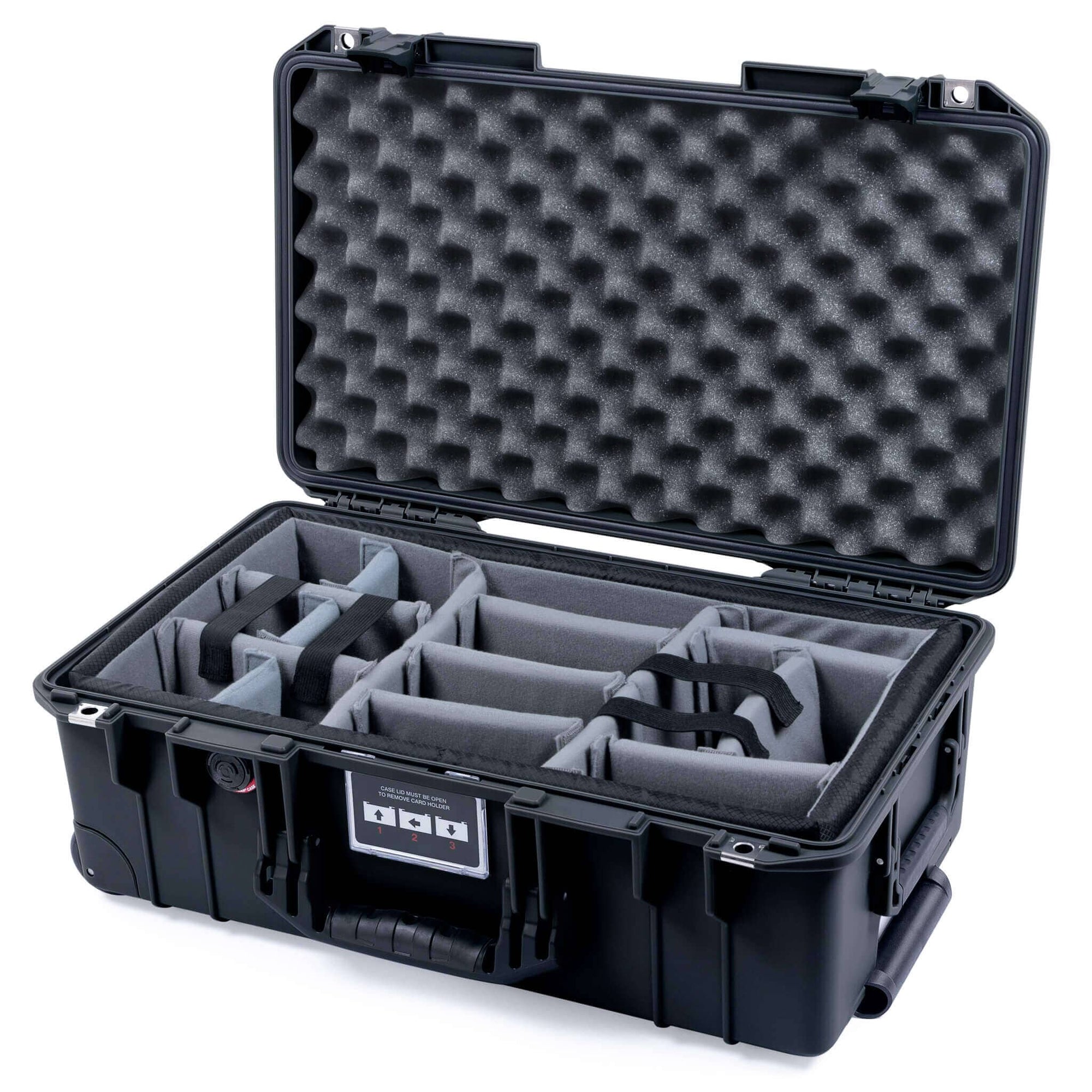 Black Pelican 1535 Air Case - Push-Button Latches - ColorCase