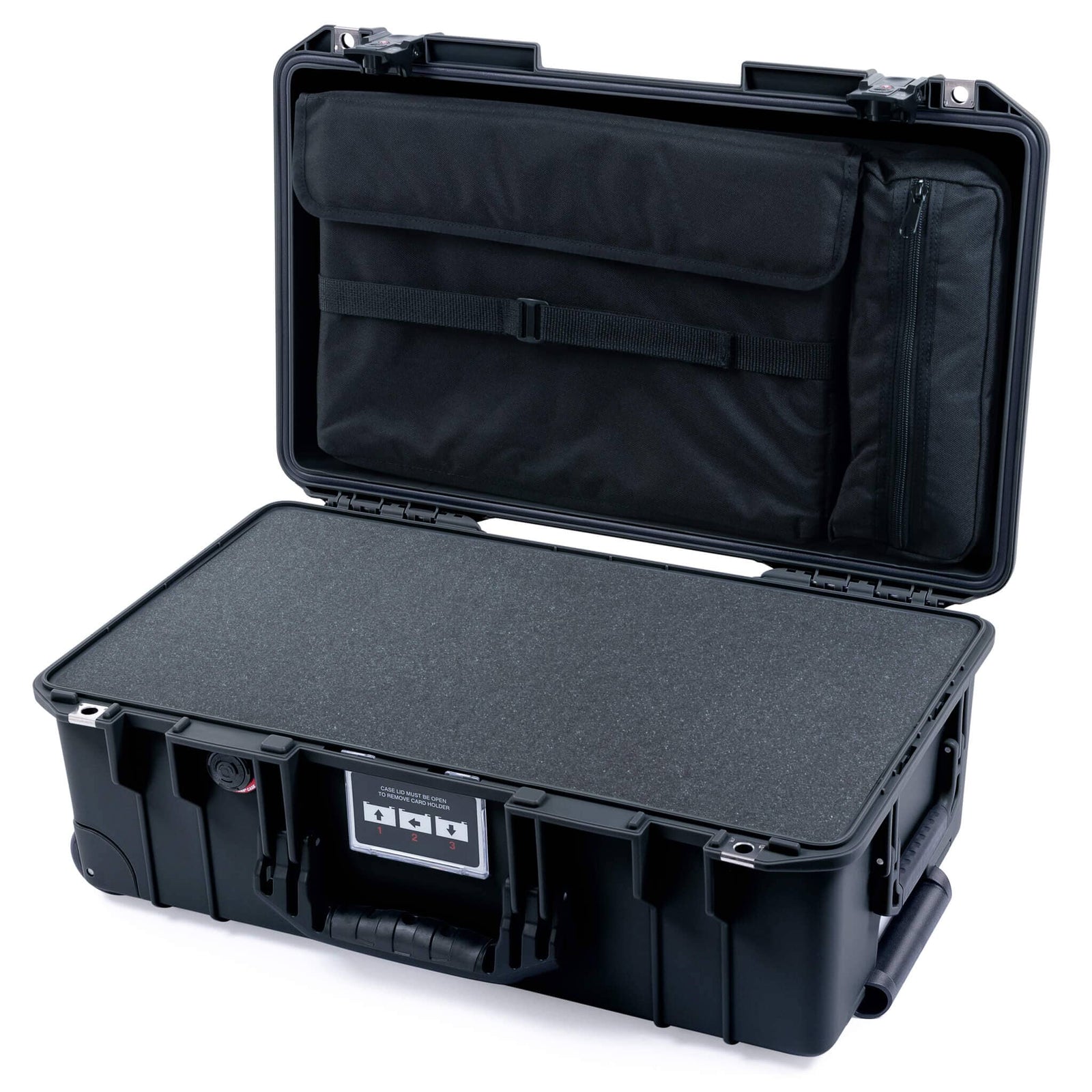 Pelican 1535 Air Carry-on Case - Black & Black TSA Latches