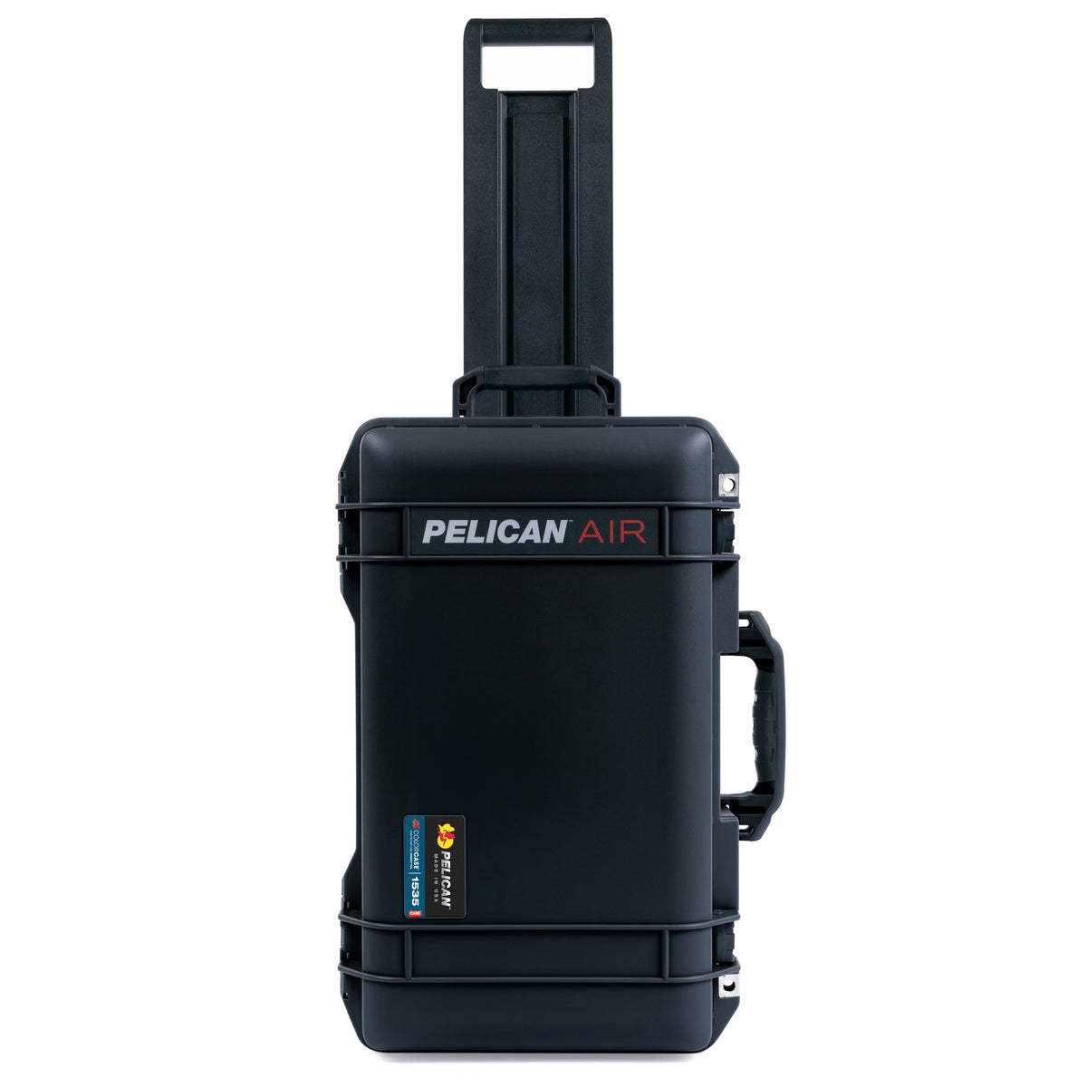 Pelican 1535 Air Carry-on Case - Black &amp; Black TSA Latches