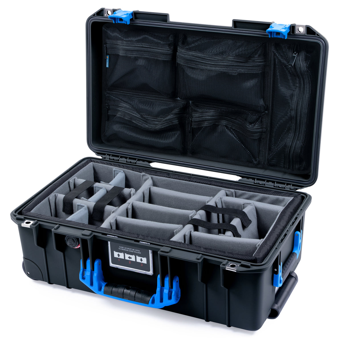 Pelican 1535 Air Carry-on Case - Black &amp; Blue