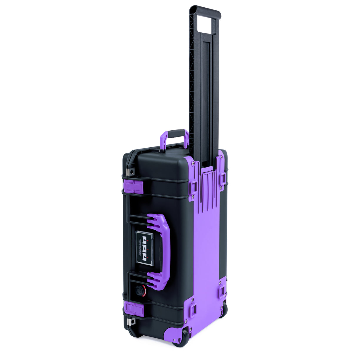 Pelican 1535 Air Carry-on Case - Black &amp; Purple Trolley