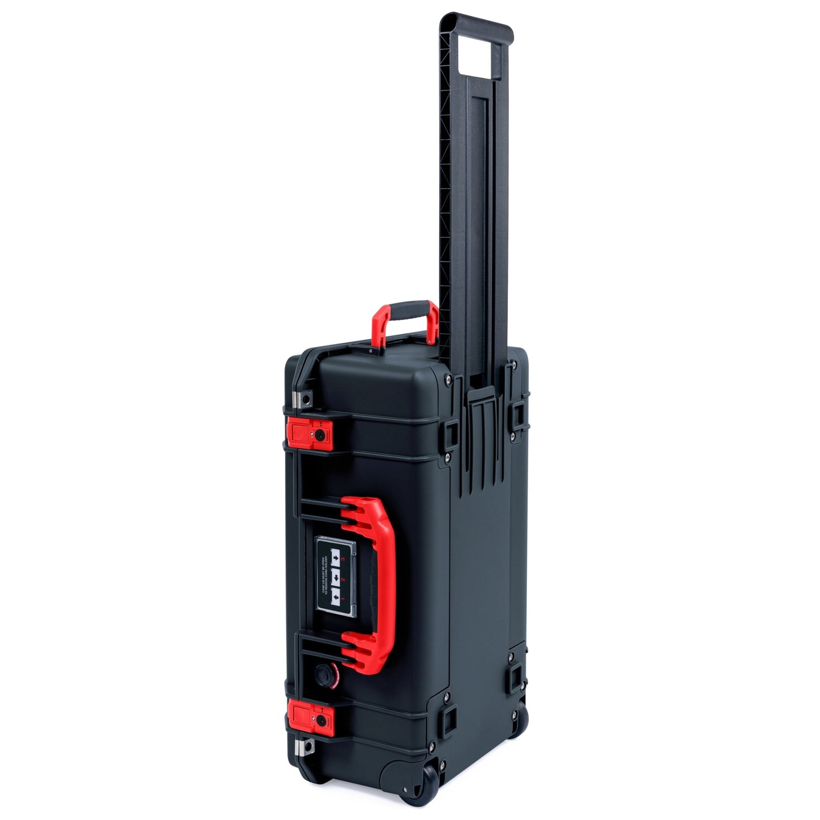 Pelican 1535 Air Carry - on Case - Black & Red TSA Latches - Empty
