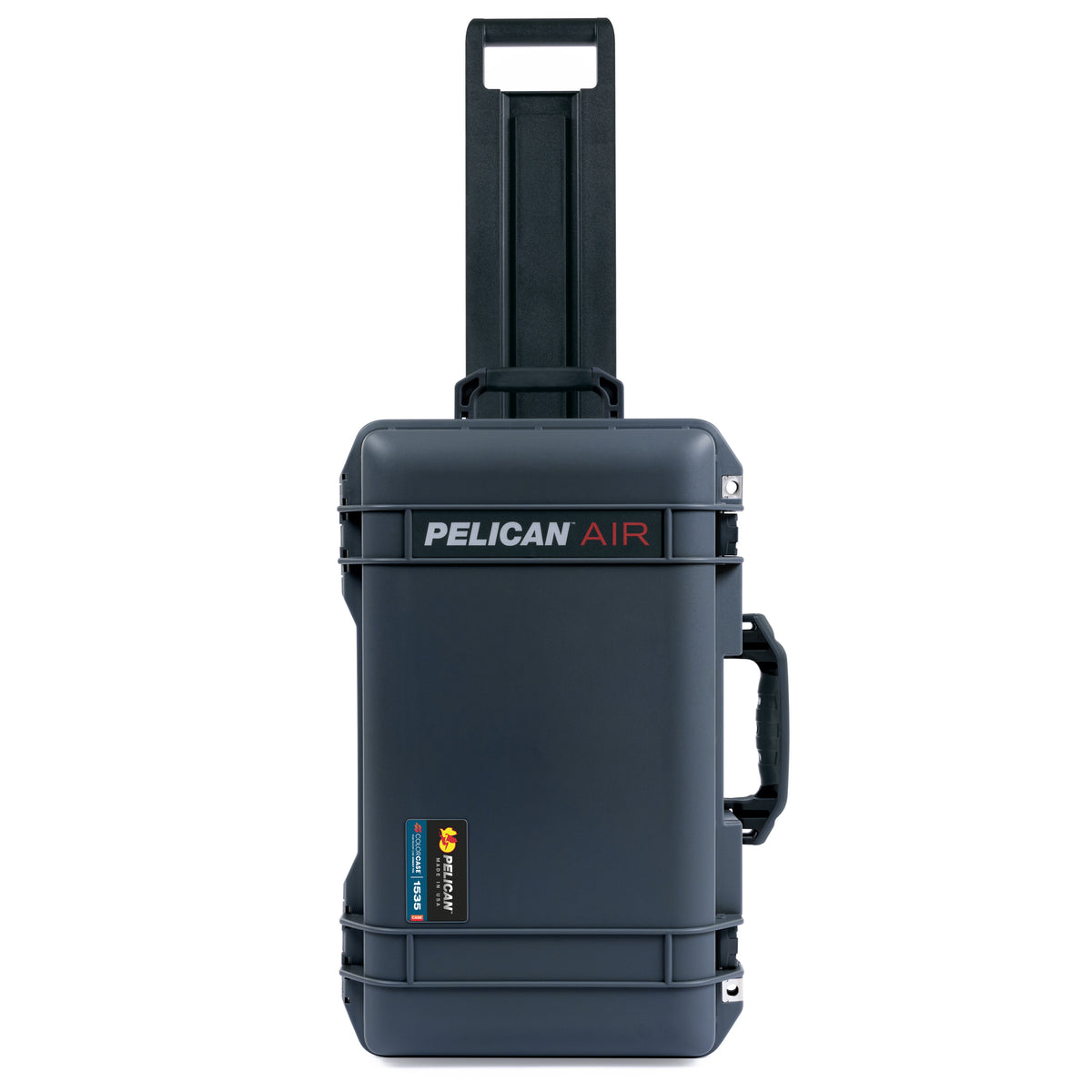 Pelican 1535 Air Carry-on Case - Charcoal &amp; Black TSA Latches