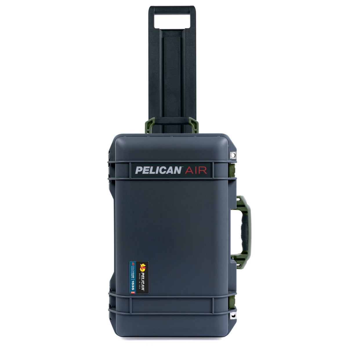 Pelican 1535 Air Carry-on Case - Charcoal &amp; OD Green